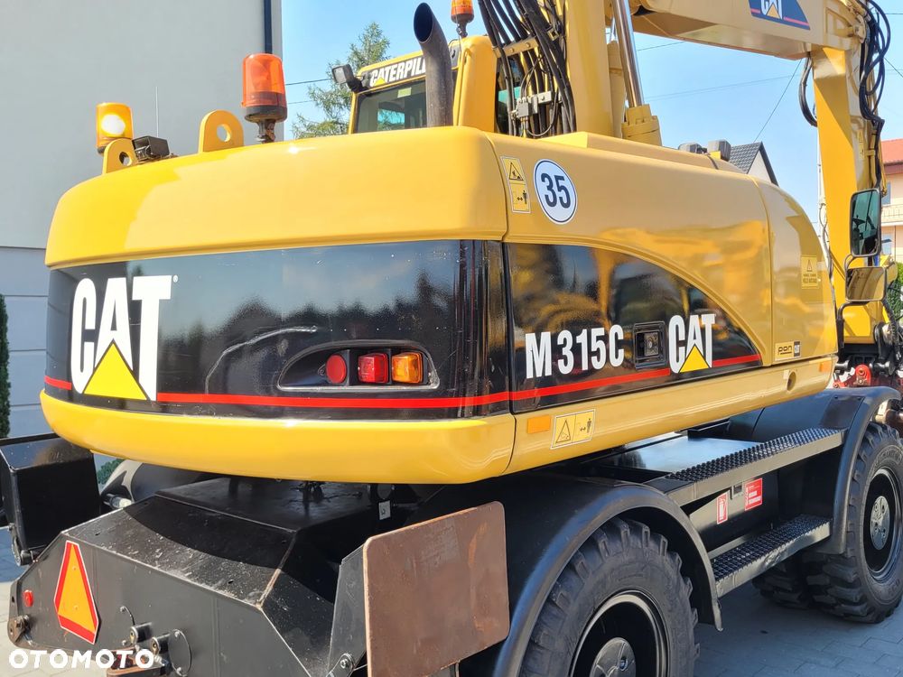 Caterpillar M315C / ROTOTILT ze szczypcami / ZADBANY EGZEMPLARZ / - 15