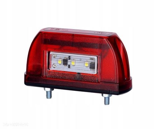 Oświetlenie LED tablicy rejestracyjnej z pozycją - 1