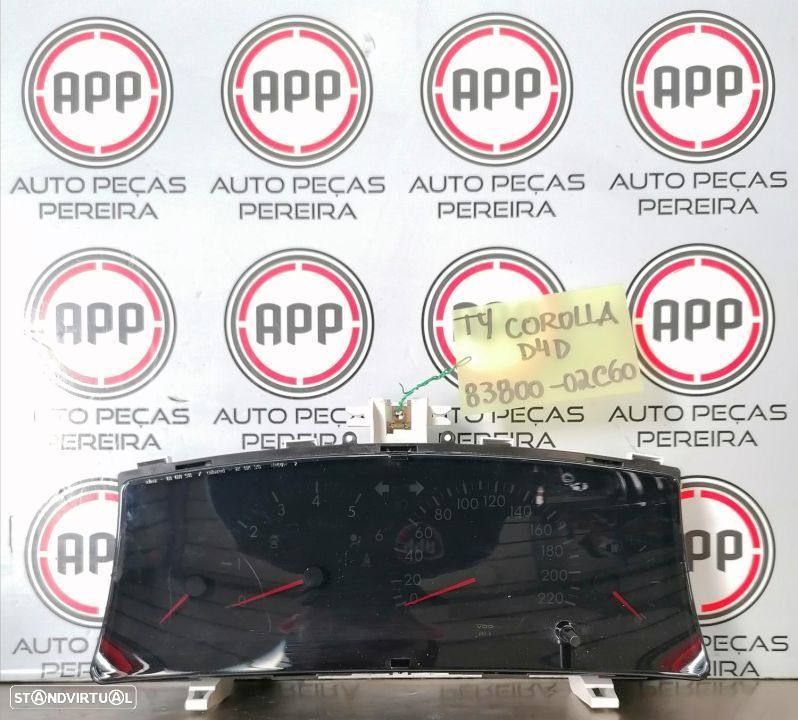 Quadrante Toyota Corolla E12 D4D referência 83800-02C60 - 2