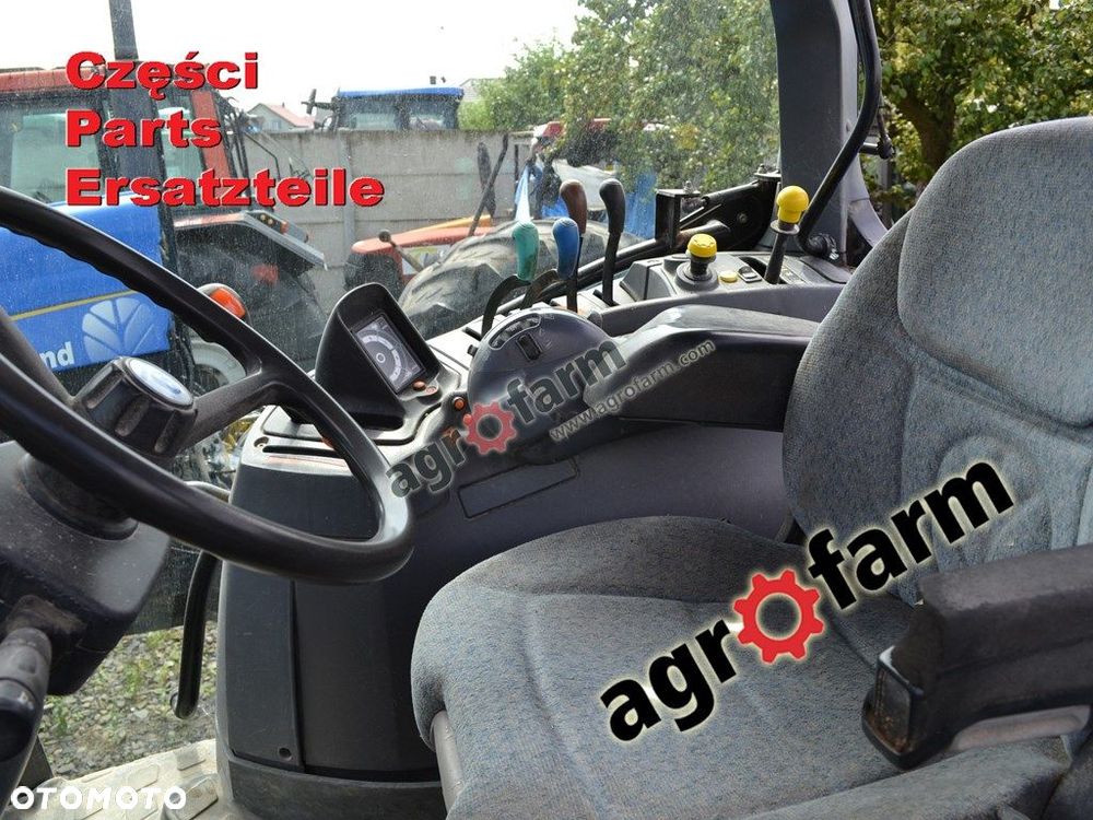 New Holland TS115A części, skrzynia biegów, oś - 4