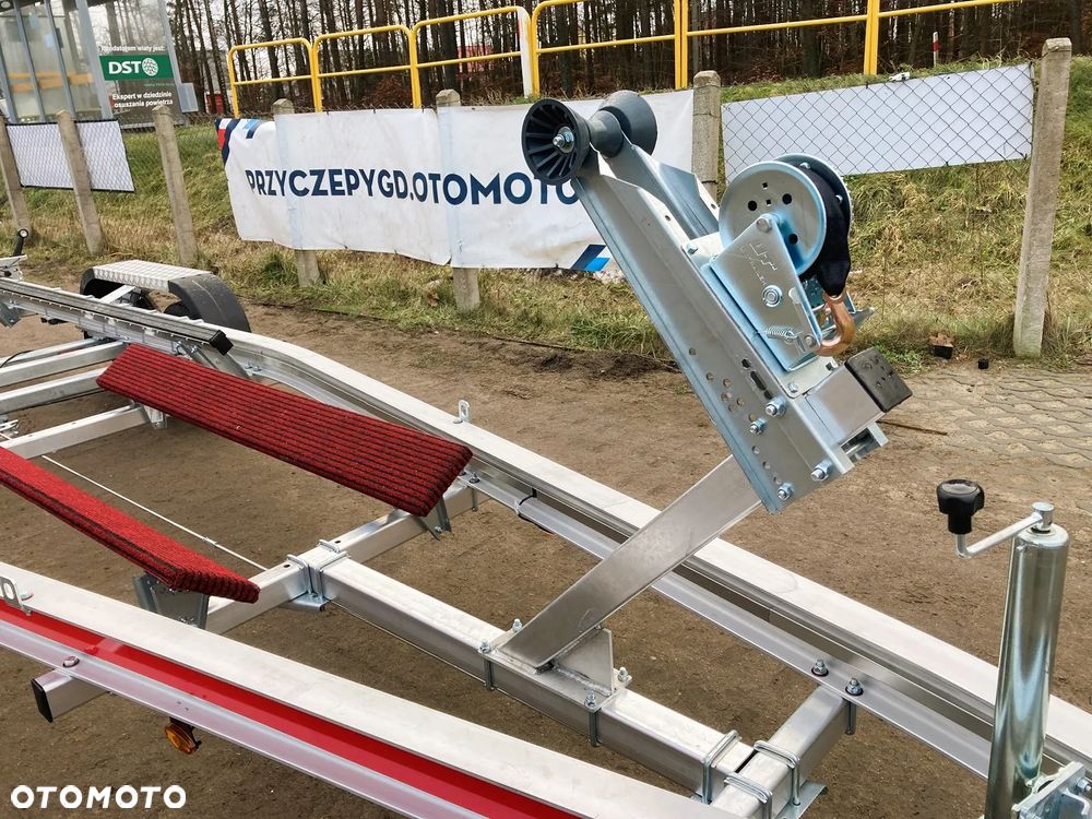 TEMARED Przyczepa B27 łódź do 6,5m DMC 2700 kg podłodziowa na podporach - 3