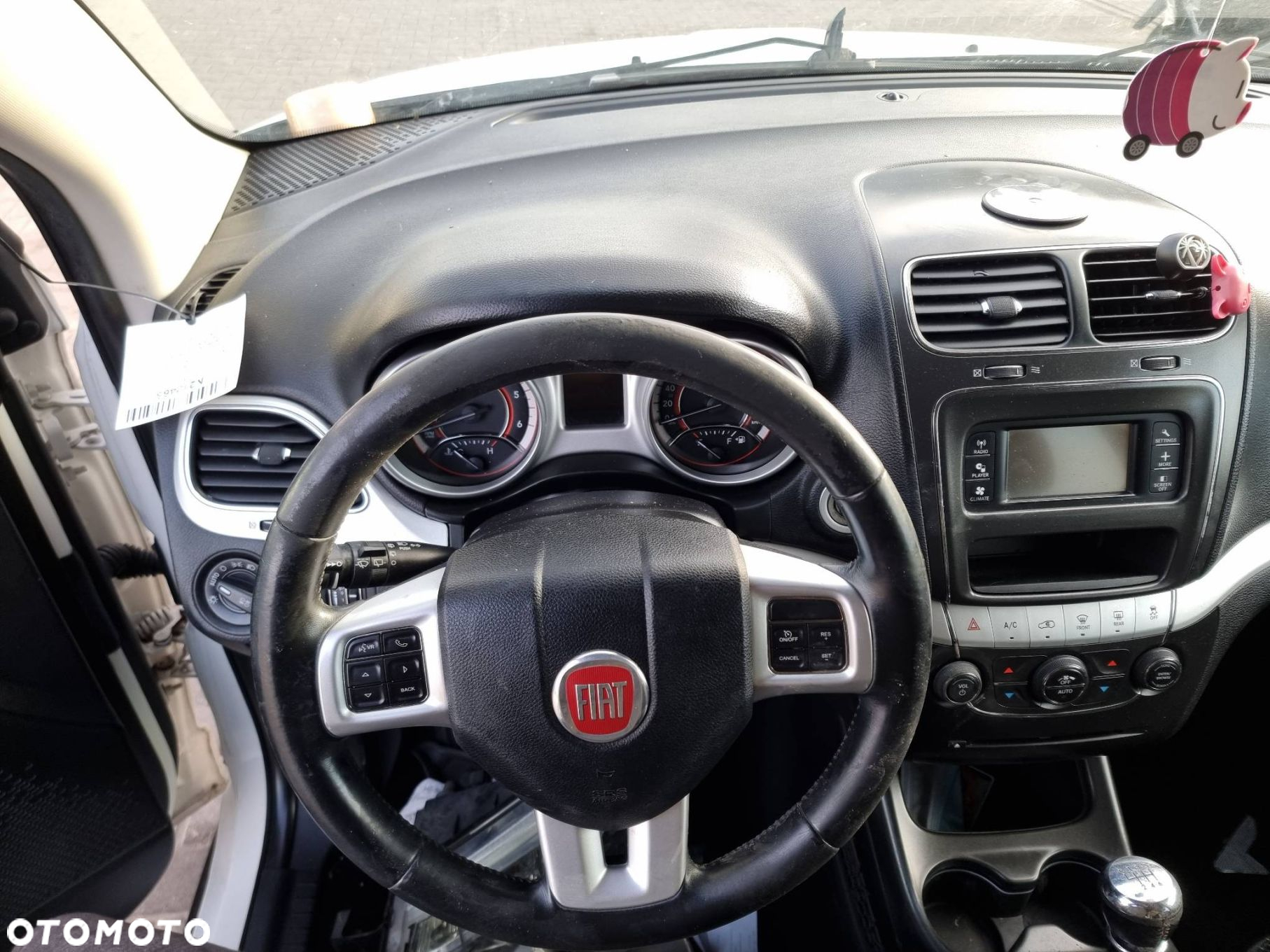 DESKA KOKPIT FIAT FREEMONT PODUSZKA PASY - 2