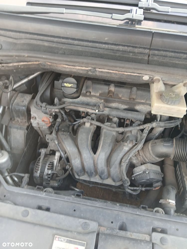 citroen c4 picasso 2.0 16v rfj silnik skrzynia sanki belka przód tył wahacz zacisk zwrotnica - 3