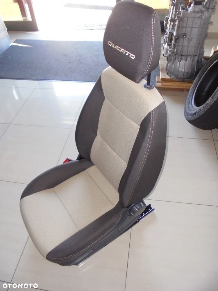 FOTEL FIAT DUCATO CAMPER PROACE BOXER KIEROWCY LEWY NOWY 2006>2014>2024 - 4