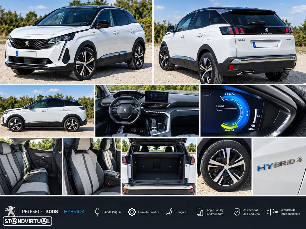 Peugeot 3008 1.6 Hybrid4 GT Pack e-EAT8 - 1