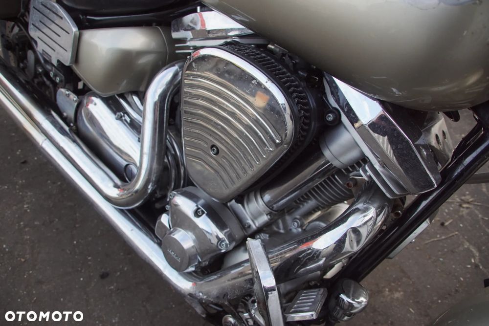 Motocykl na części - Yamaha Road Star 1600 1602 cm3 63 KM VP08 2001R Silnik Skrzynia Owiewka Osłona Laga Siedzenie Kierownica Set Wydech Koło Kierunkowskaz - 10