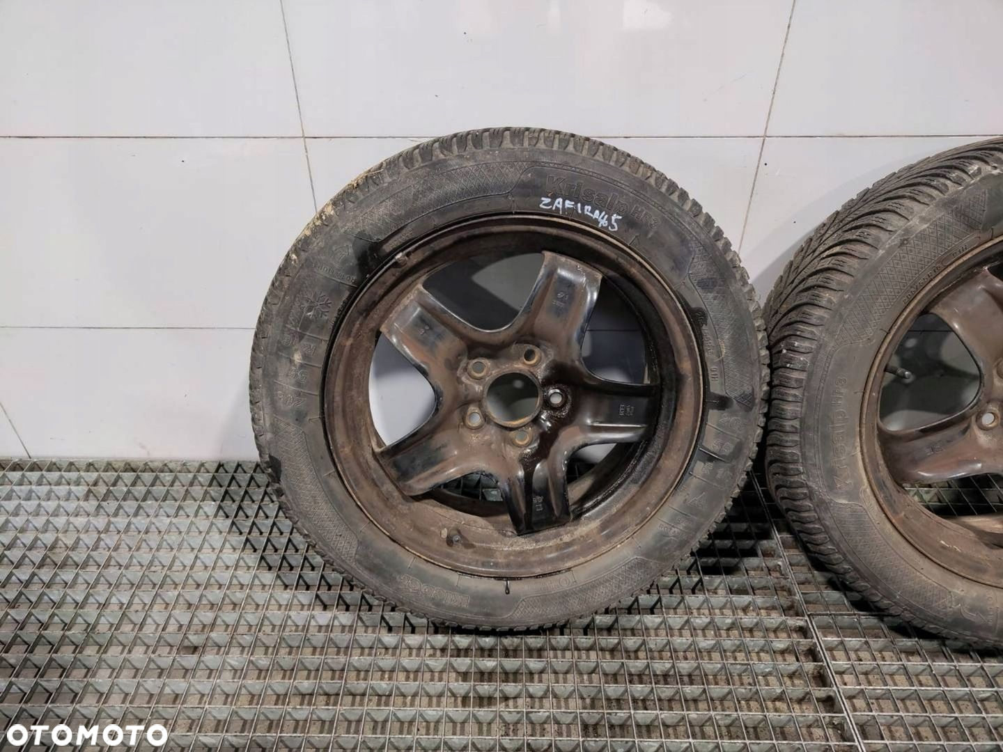 4X FELGI KOŁA STRUKTURALNE KOMPLET R16 5X110 ET39 - OPEL ZAFIRA B 2008r - 3