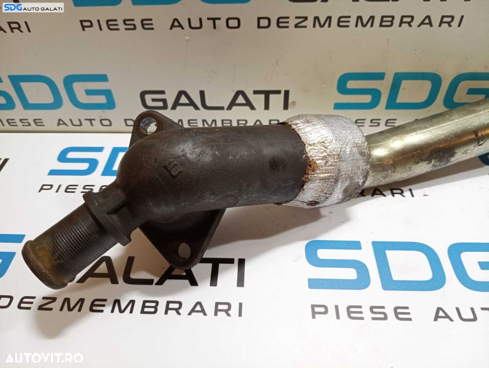 Teava Conducta Flansa Tub Tubulatura Apa Vas Expansiune Termostat Ford Galaxy 2.0 TDCI 2006 - 2015 Cod 9646559580 [M6184] - 6
