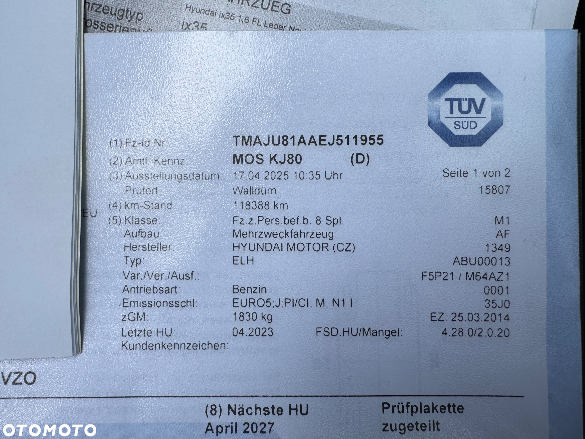 Hyundai ix35 1.6 GDI Premium 2WD - 28