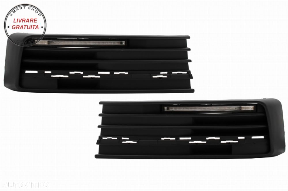 Prelungire Bara Fata Extensie Add-on cu Lumini de zi cu LED DRL VW Transporter T6 - livrare gratuita - 7