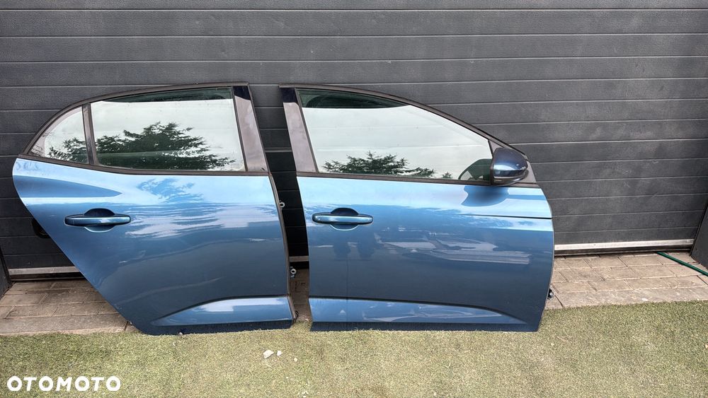 RENAULT MEGANE IV DRZWI PRAWE PRZÓD PRZEDNIE TYŁ TYLNE TERQE LUSTERKO KOMPLETNE - 3