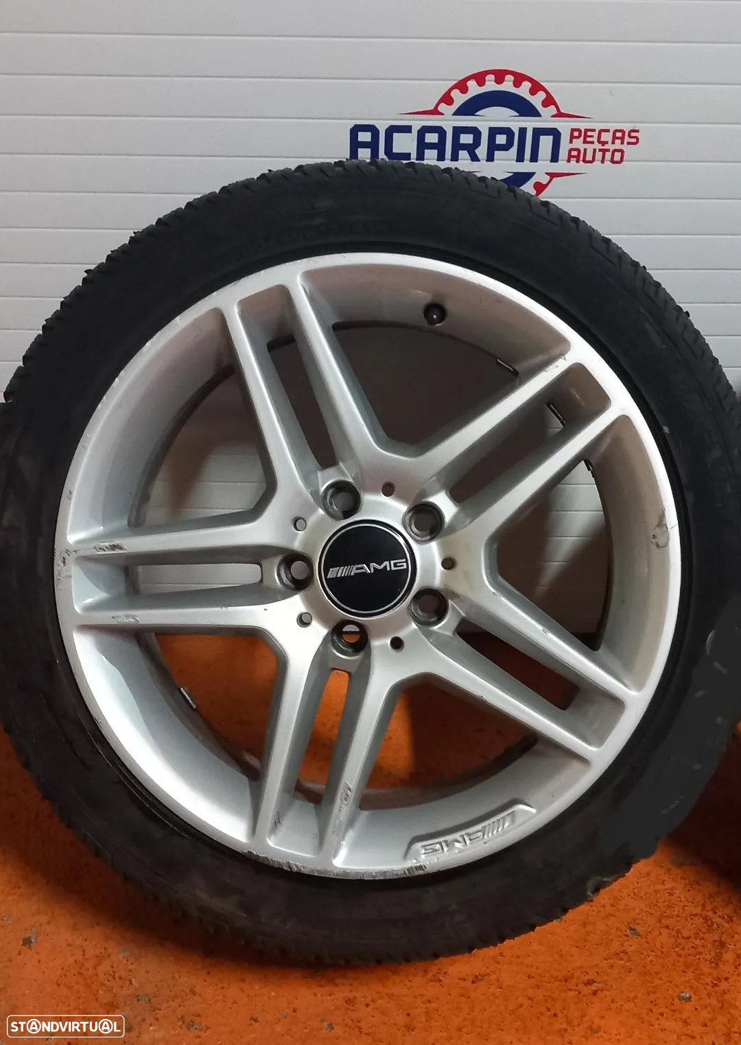 Jantes Mercedes AMG C220 W204 225/45 R17  225/40 R17 - 5