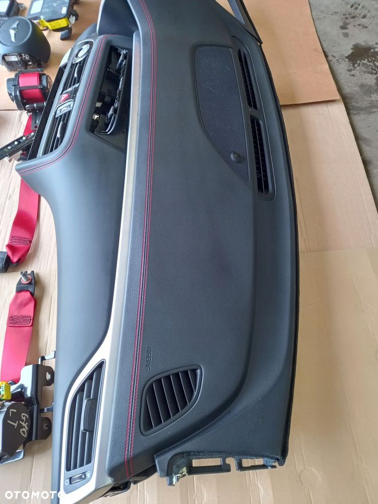 KONSOLA DESKA 3x airbag 4 PASY GENESIS G70 lift - 4