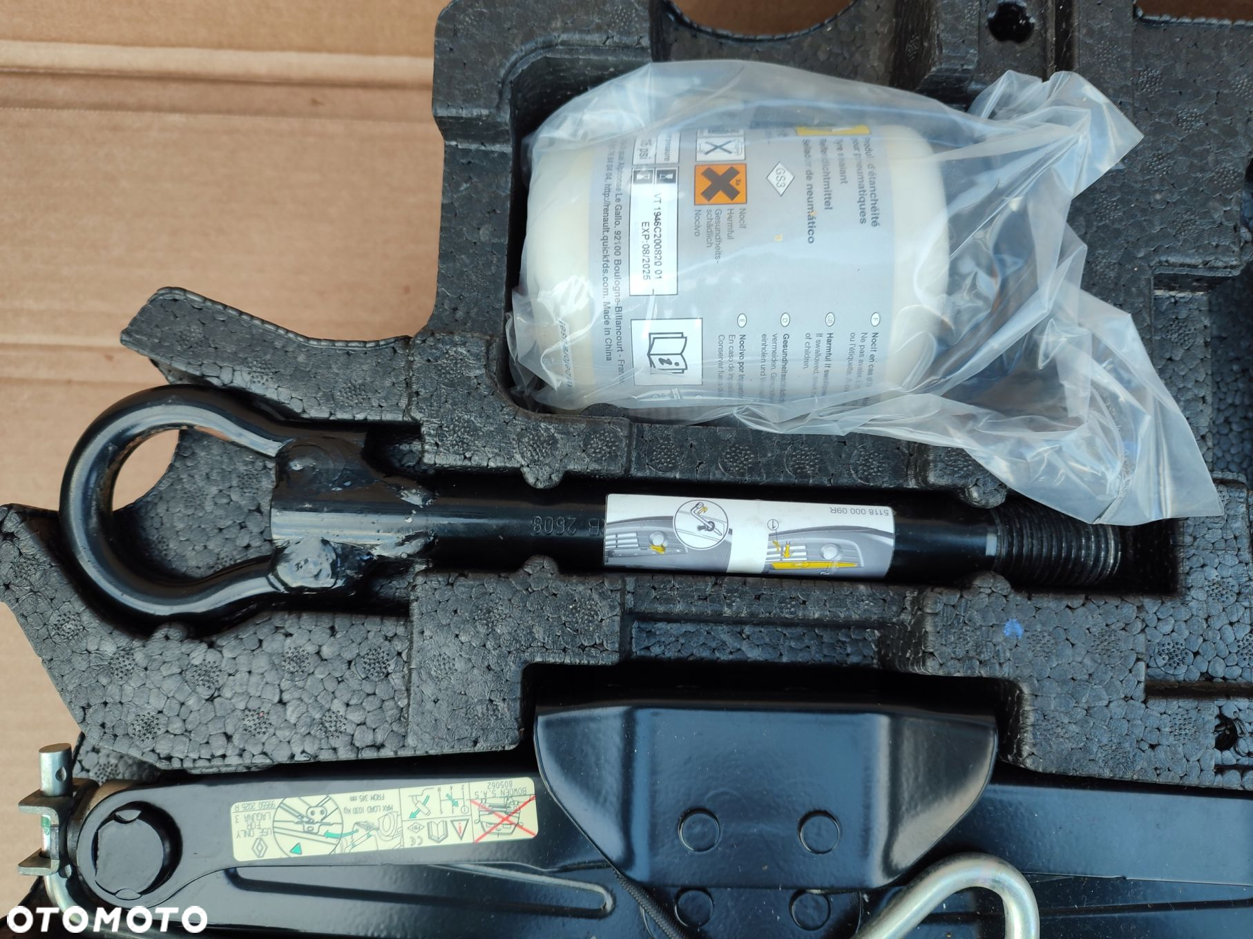 Zestaw naprawczy koła lewarek wkład RENAULT LAGUNA III KOMBI ORYGINAŁ - 3