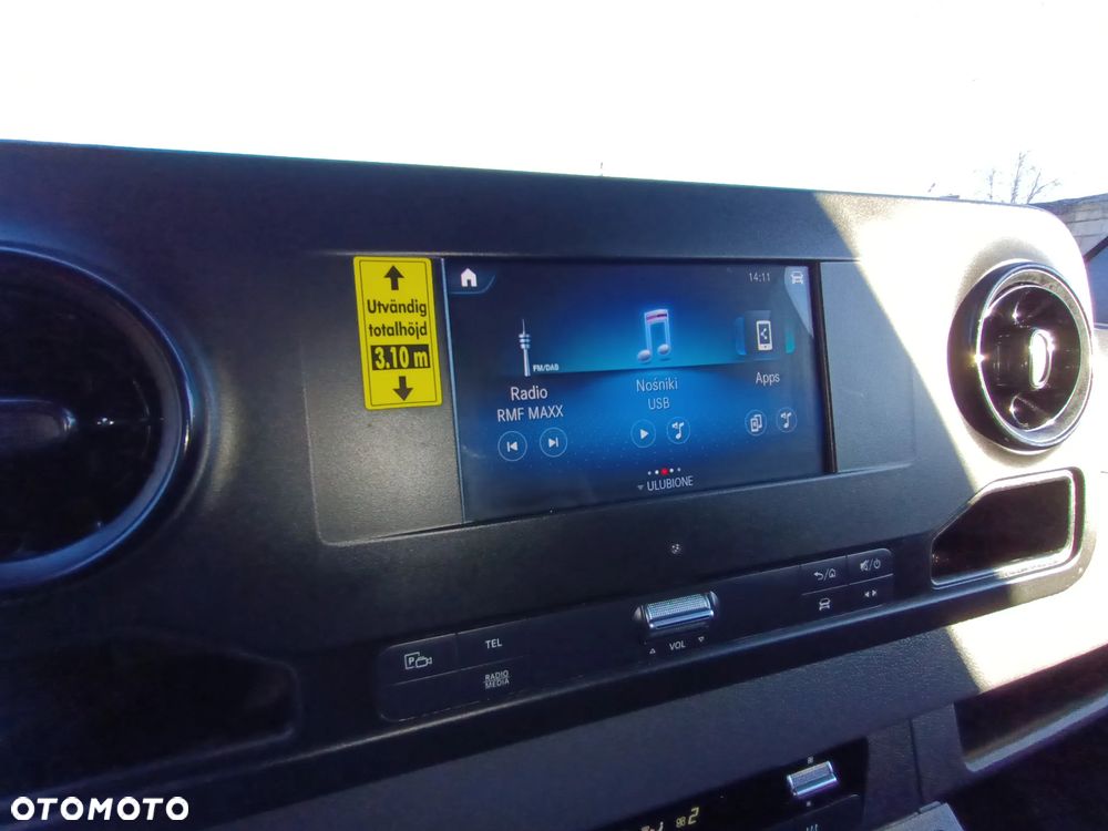 Mercedes-Benz Sprinter KONTENER+ winda ZEPRO (750kg) 2.0 diesel 170kM automat rok 2021.12 WEBASTO, OGRZEWANY KONTENER, SUPER STAN, BEZ RDZY!!! - 35