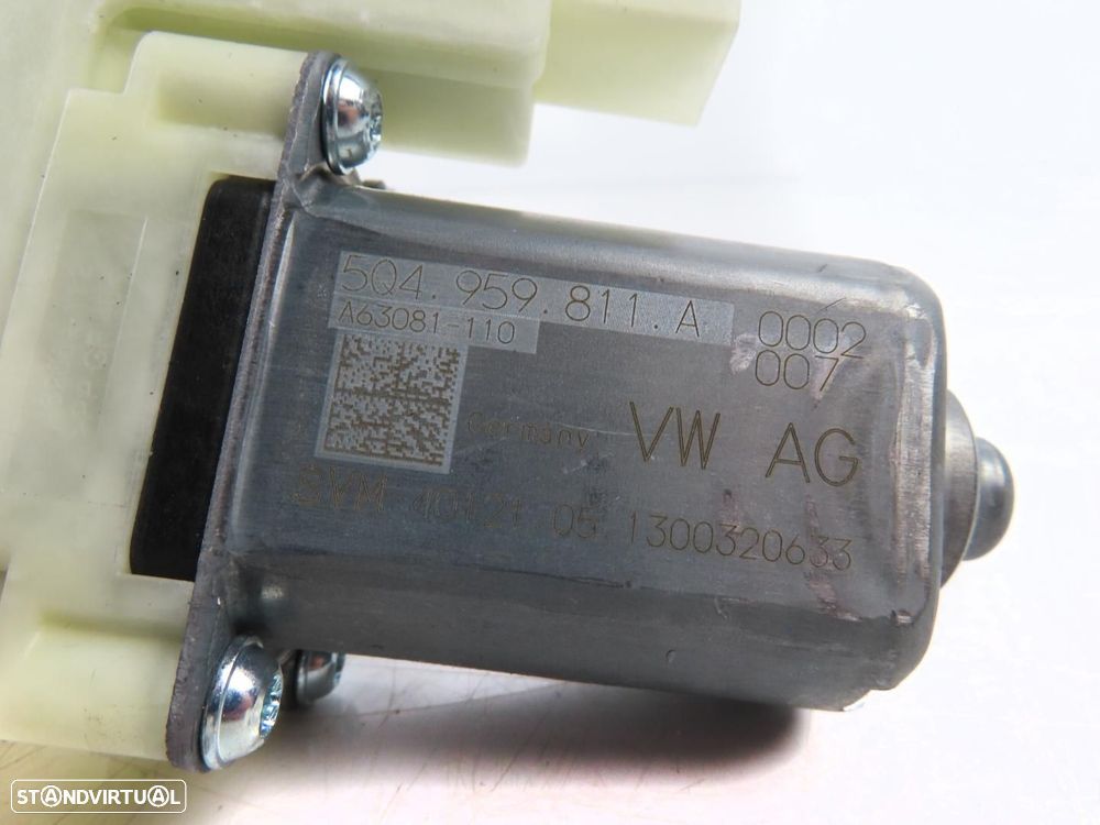 Motor elevador Porta Esquerdo/Trás Usado / Original VW GOLF VII (5G1, BQ1, BE1,... - 4