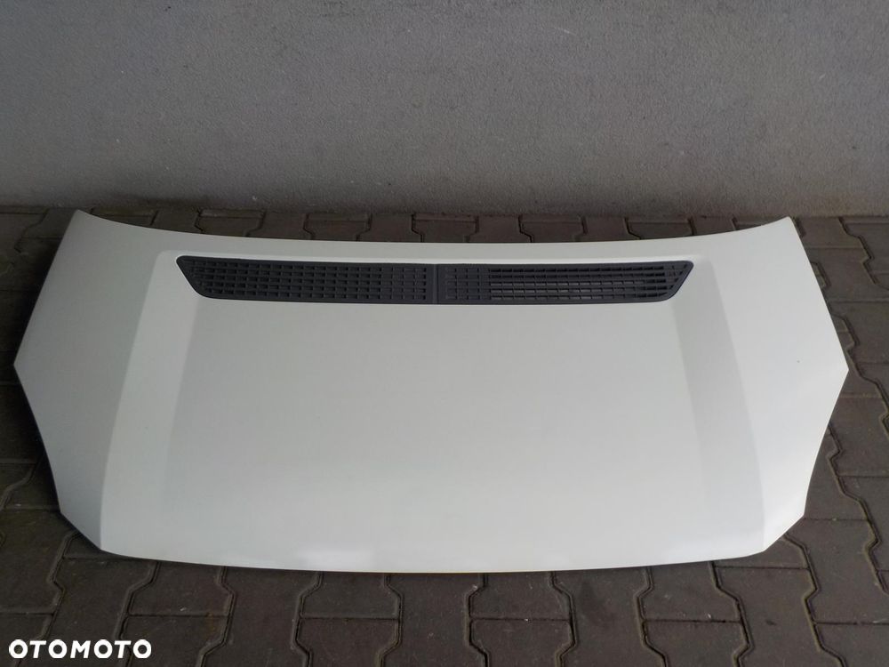 VW CRAFTER 06- MASKA KLAPA POKRYWA PRZÓD BIAŁA - 1