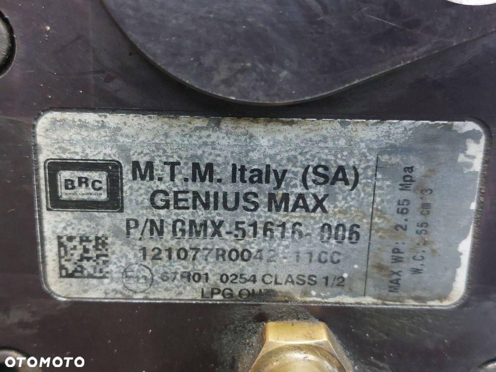 INSTALACJA GAZOWA LPG I FLY SF 67R011002 MTM 67R-010254 GENIUS MAX - 6