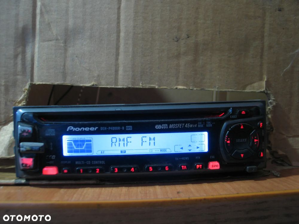 radio radioodtwarzacz Pioneer DEH-P4000R-B - 1