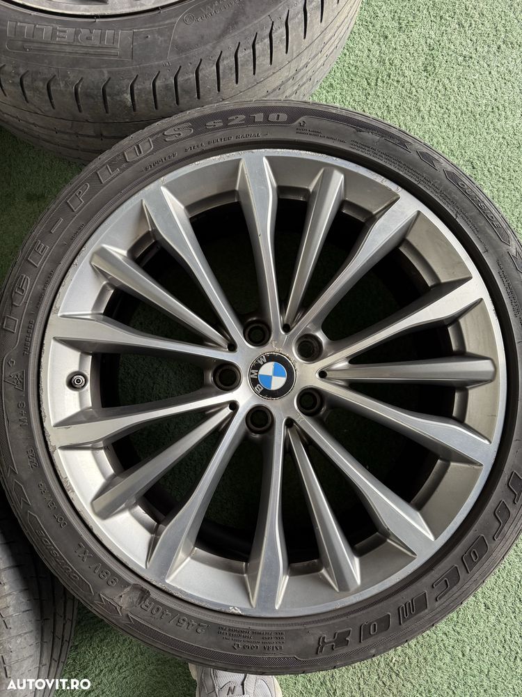 Jante originale pe 19 cu anvelope Bmw seria 5 G30 G31 - 7
