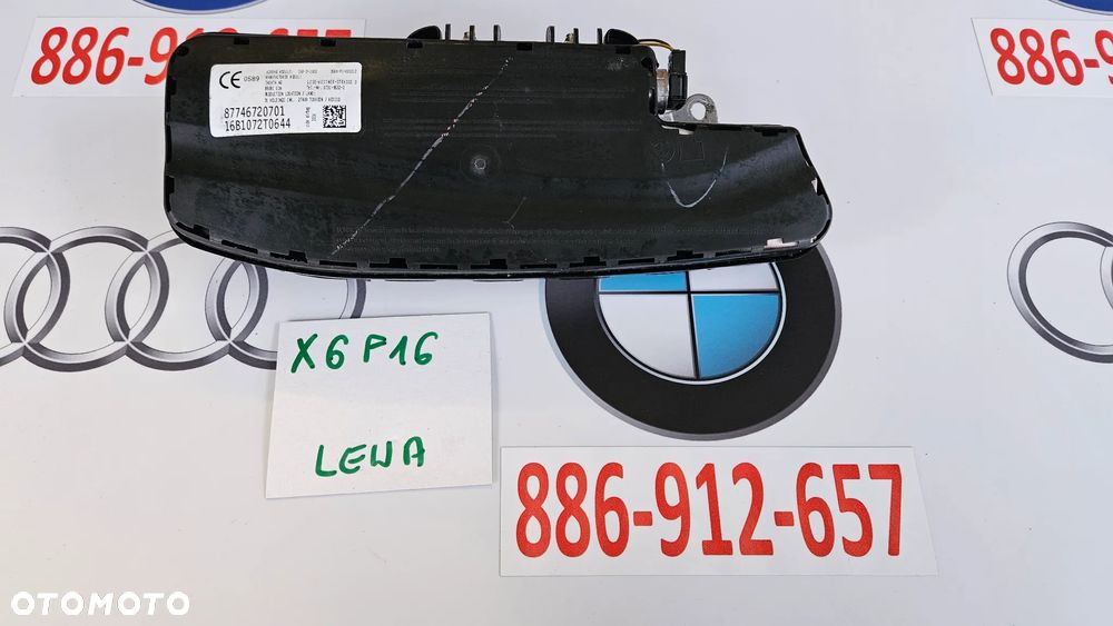 BMW X5 F15 X6 F16 Poduszka fotela lewego Airbag lewy 87746720701