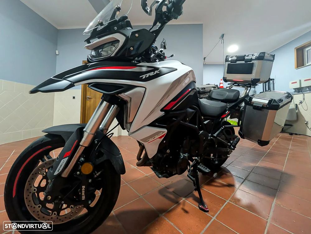 Benelli TRK 702 Malas Originais Alumínio - 12