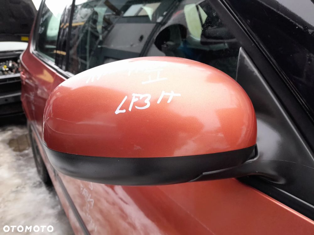 SKODA FABIA II LUSTERKO PRAWE PRZEDNIE PRAWY PRZÓD KOLOR: LF3H - 3