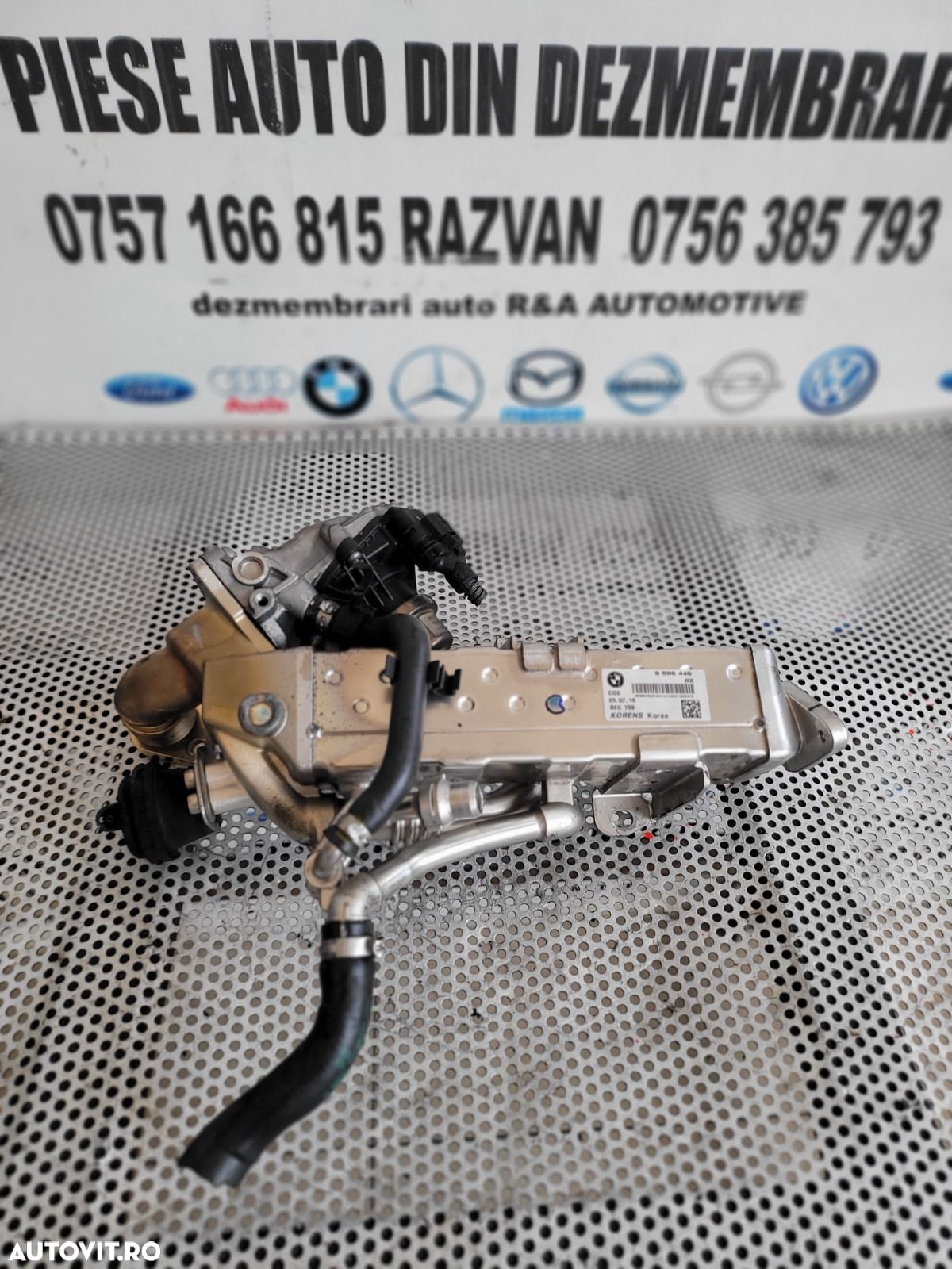 Ansamblu Racitor Gaze Supapa Valva Egr Bmw 2.0 Diesel B47 Cod  G20 G21 G30 G31 F10 F11 F30 F32 F34 - 1