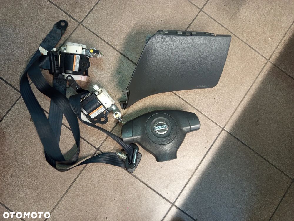 Air Bag poduszki pasy komplet NISSAN PIXO 09-14  poznań - 1