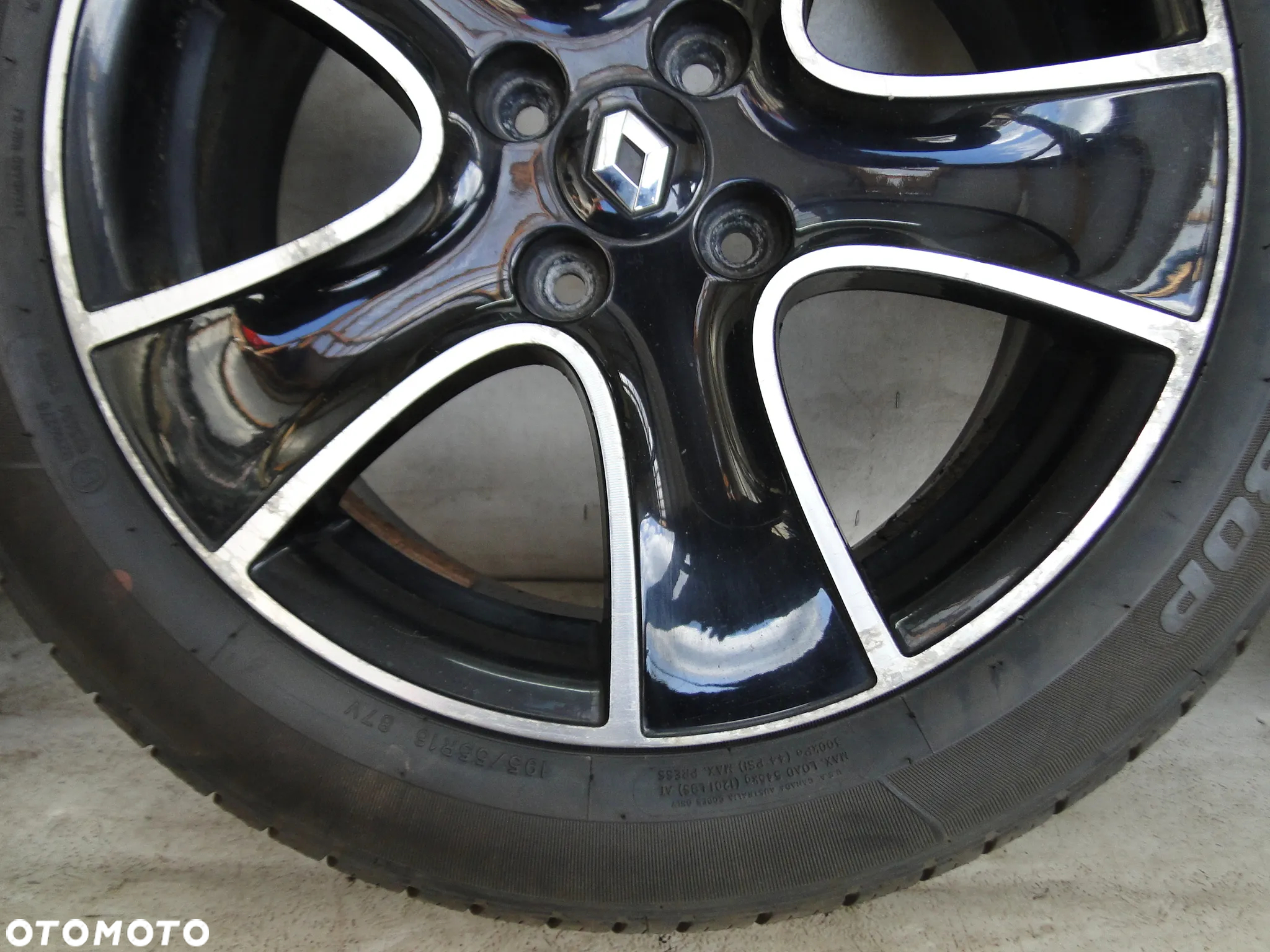 RENAULT CLIO 4 IV FELGA FELGI OPONY 6.5x16 ET-44 195/55R16 - 10