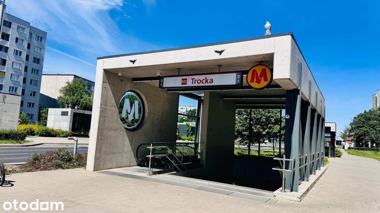 Targówek | 3 niezależne pokoje z loggią | przy metrze Trocka