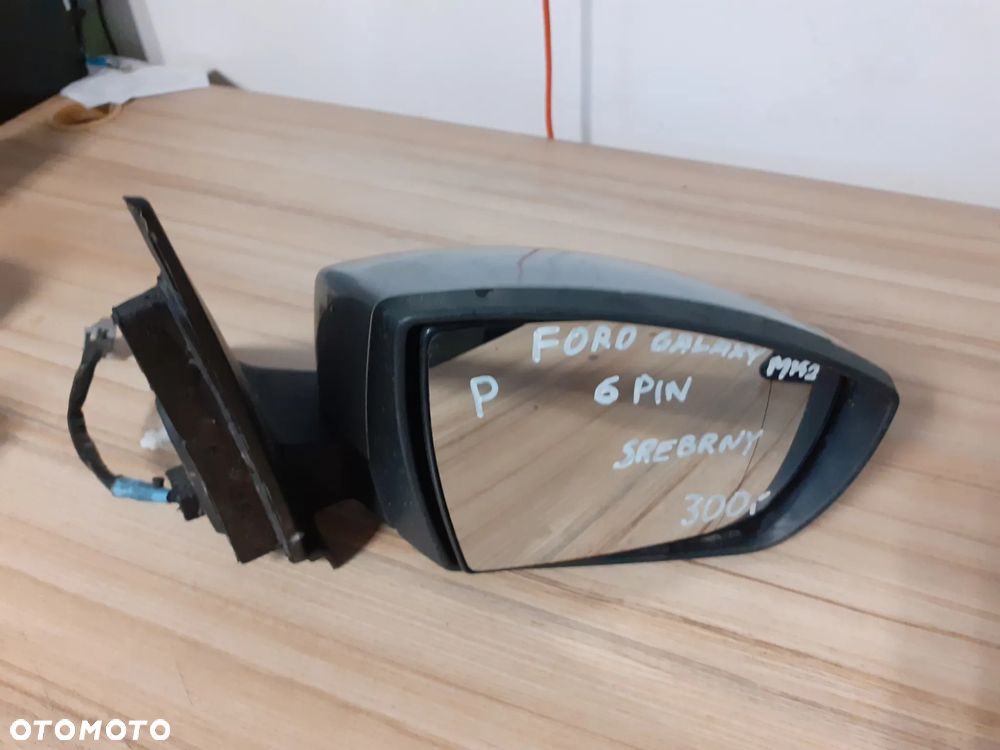 -  LUSTERKO ELEKTRYCZNE PRAWE 6 PIN FORD GALAXY MK2 SREBRNE - 2