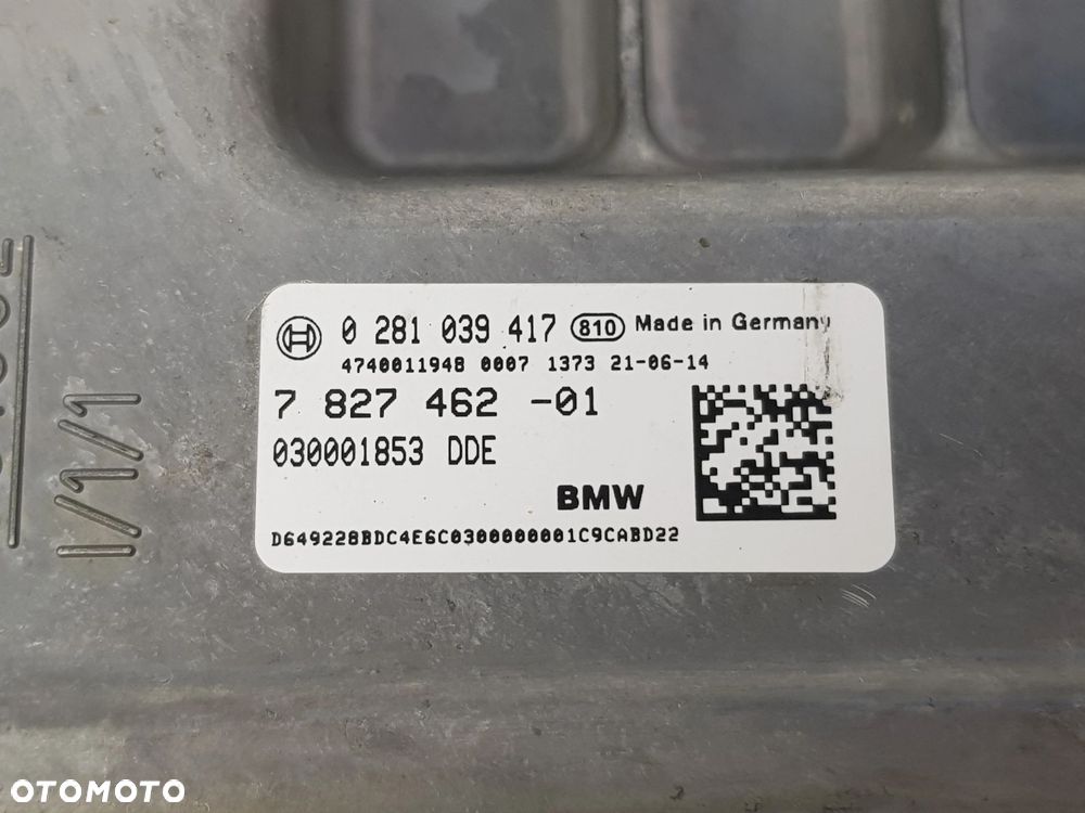 Sterownik Komputer silnika BMW G20 7827462 - 3