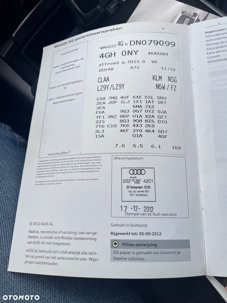 Audi A6 Allroad 3.0 TDI S tronic DPF - 12
