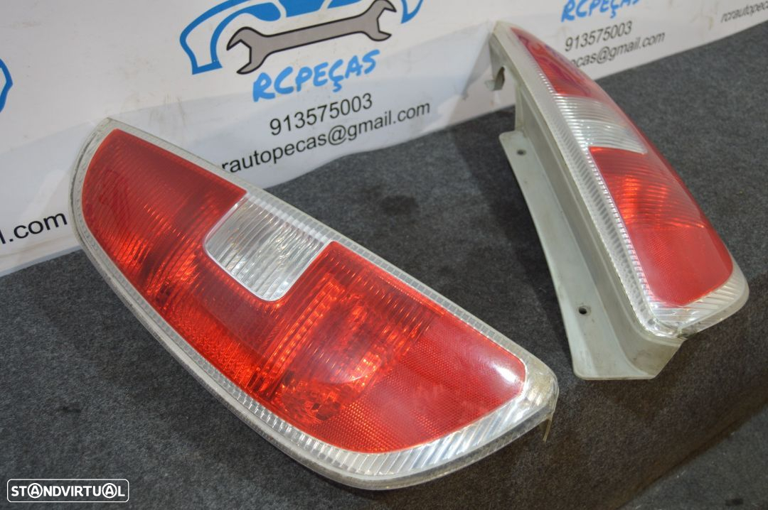 FAROLIM FAROLINS TRASEIRO TRÁS ORIGINAIS 5J7945096 5J7945112 SKODA ROOMSTER 5J - 2