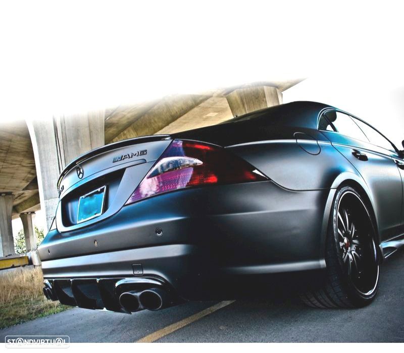 AILERON LIP SPOILER TRASEIRO MERCEDES CLS W219 04-10 - 1