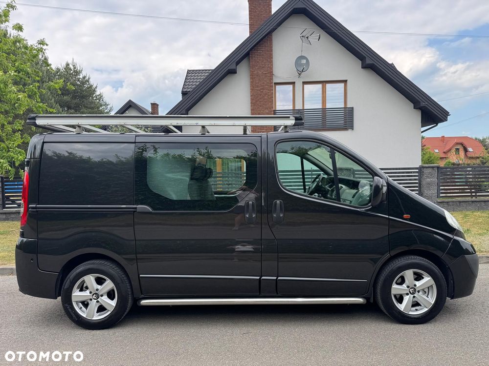 Opel VIVARO Klima Elektryka Duża Navi Tempomat Dubel Kabina Brygadówka 6os Hak Rury Pdc - 4