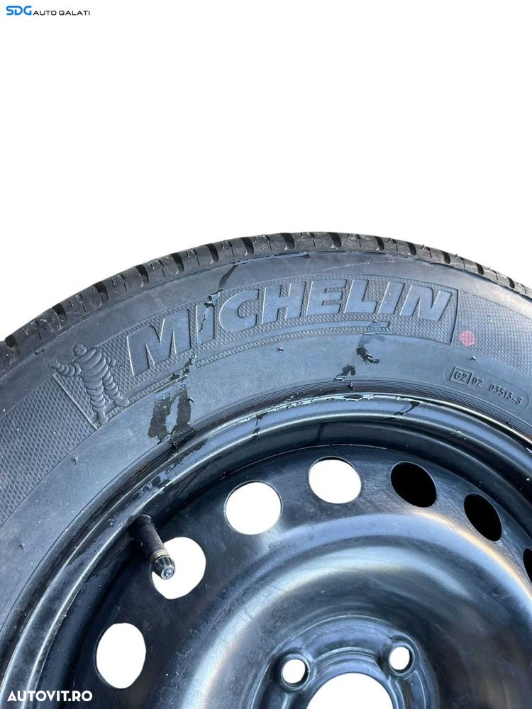 Janta Rezerva Tabla 4x100 195 65 15 R15 Anvelopa Cauciuc Nou Renault Megane 1 1995 - 2003 [B4192] - 8