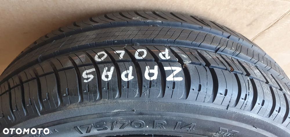 Felga stalowa z oponom zapas zapasowa 5J ET35 175/70 R14 5X100 VW Polo 6Q0601027R - 13