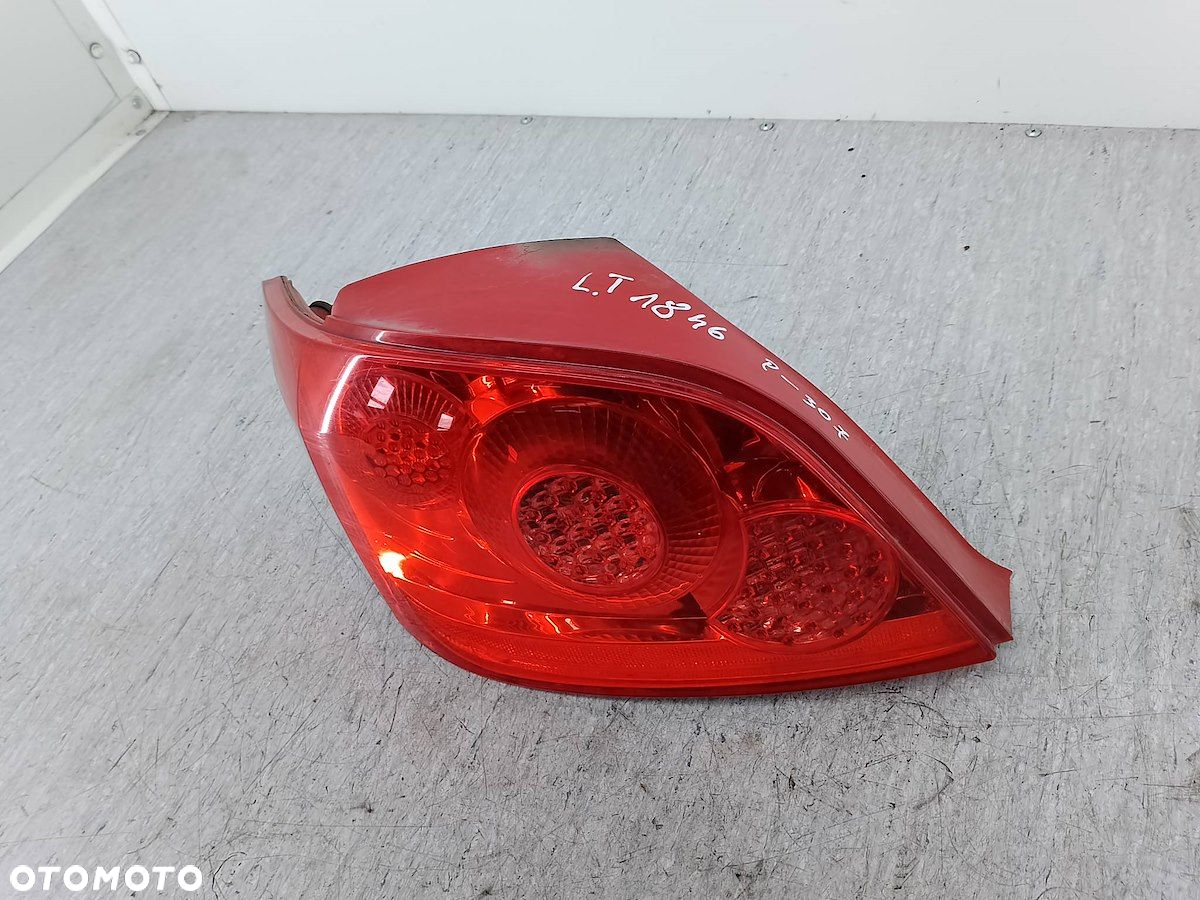 LAMPA TYLNA LEWA PEUGEOT 307 FL 9655767680 HATCHBACK - 7