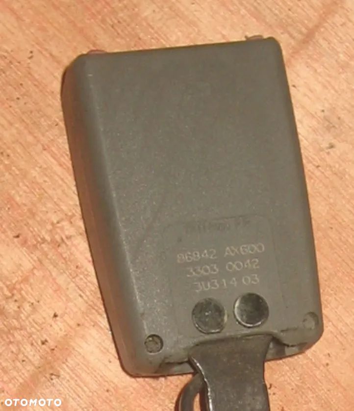 86842AX600 zapięcie mocowanie pasa bezpieczeństwa MICRA K12 NISSAN - 4