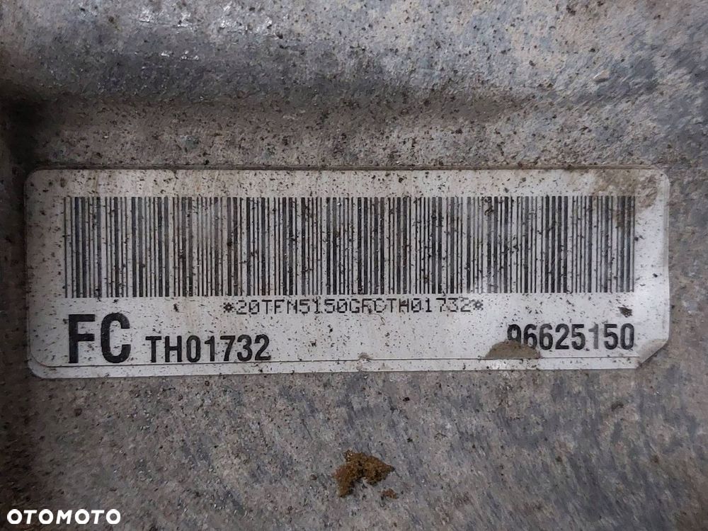 REDUKTOR SKRZYNI BIEGÓW OPEL ANTARA I 2.0 CDTI CAPTIVA 96625150 - 2