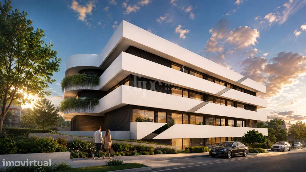 Fantástico Apartamento T3 novo com ampla varanda Paços de Ferreira - Grande imagem: 2/32
