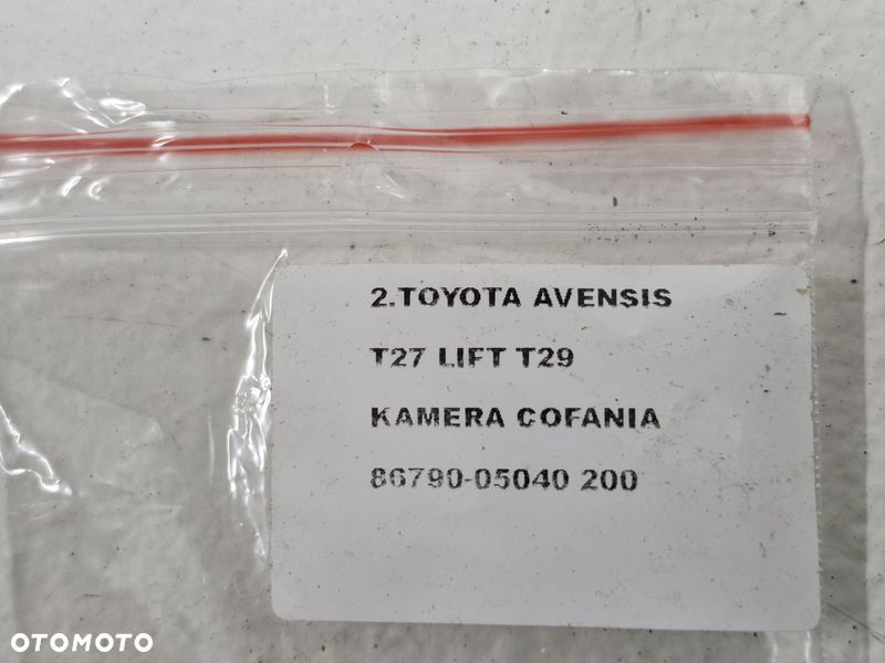 TOYOTA AVENSIS T27 LIFT T29 KAMERA COFANIA 86790-05040 - 6