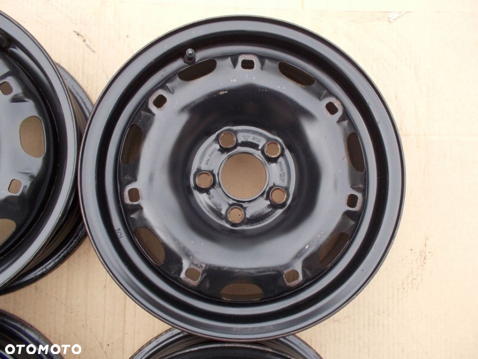 4x Felgi 14 VW Polo Skoda Fabia Praktik Rapid 5j 5x100 ET35 - 7