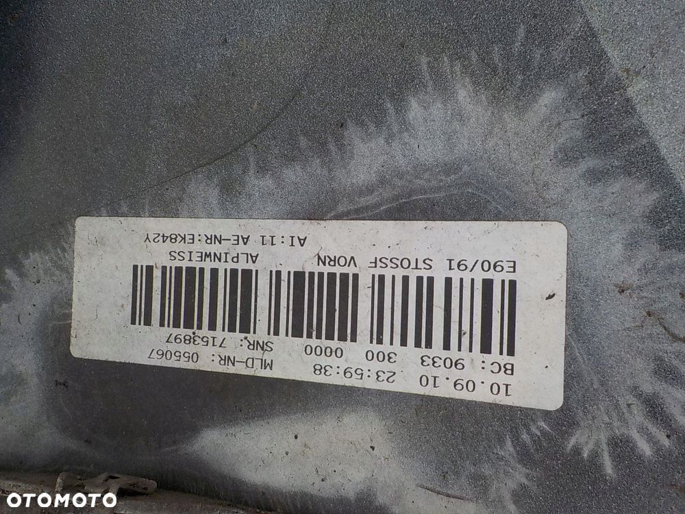 213 BMW 3 E90 E91 LIFT ZDERZAK PRZÓD PRZEDNI - 3
