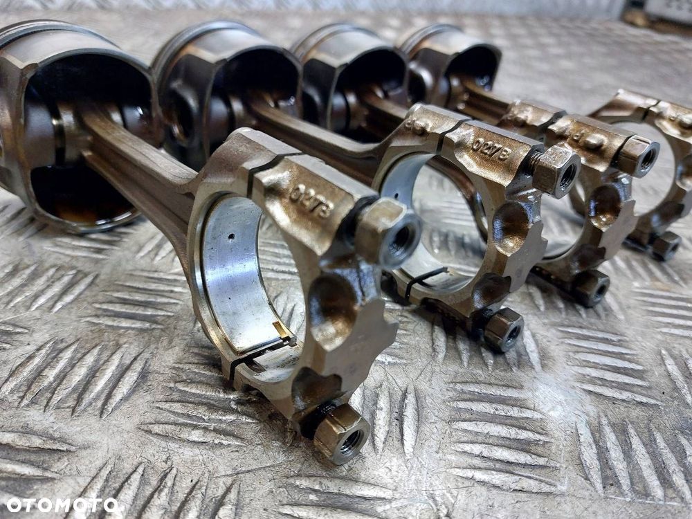 TŁOK + KORBOWÓD KOMPLET 4 SZT VOLKSWAGEN PASSAT B5 1.8 T AEB - 2