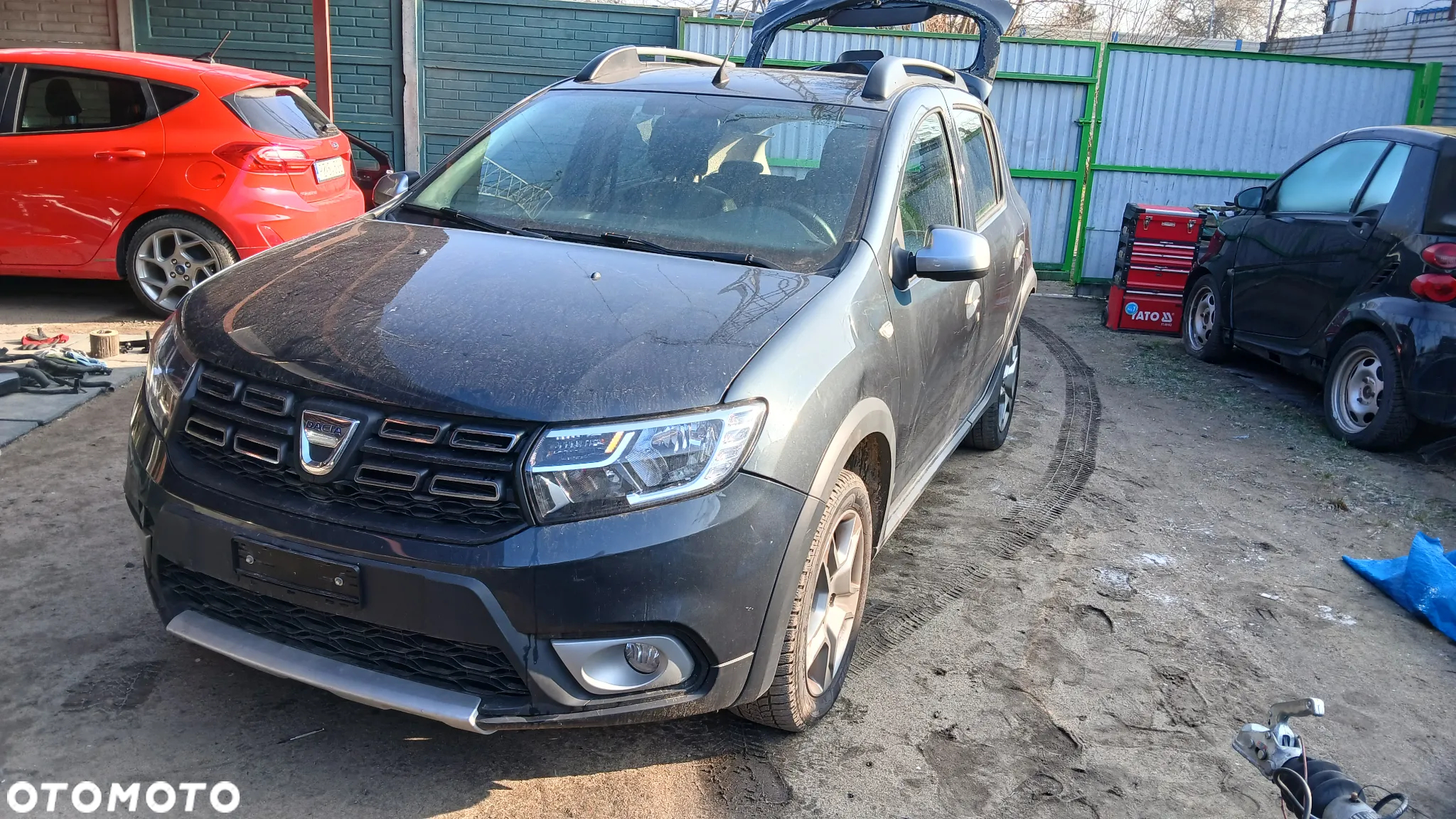 Dacia Sandero stepway II Lift 17- ćwiartka podłużnica lewa - 2
