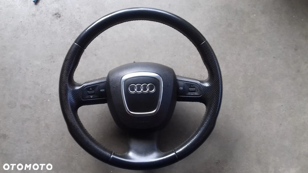 kierownica skórzata trójramienna 4F0419019AP A6 C6 - 4