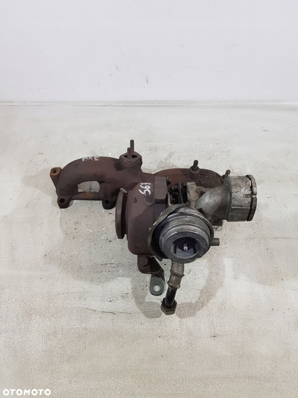 TURBOSPRĘŻARKA TURBO 038253016K VW SEAT SKODA AUDI 1.9 TDI BXE - 2